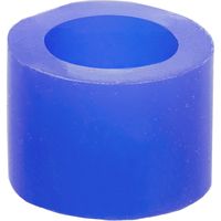 Anneaux de code d'instrument silicone small bleu 50pc