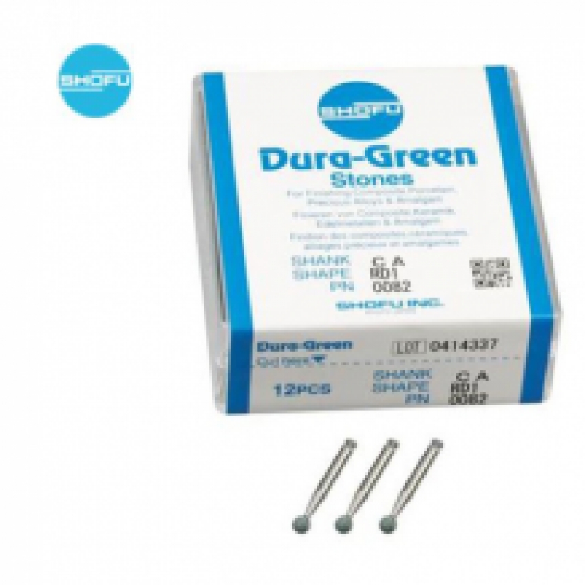 Dura-Green Stones RD1 RA 0082 12 pcs