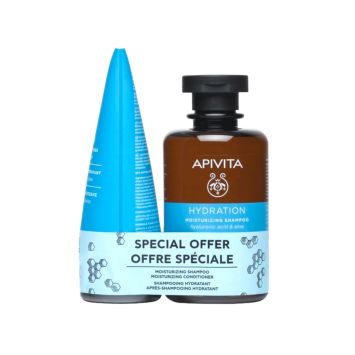 Apivita hydratation shampoo + conditioner Promo