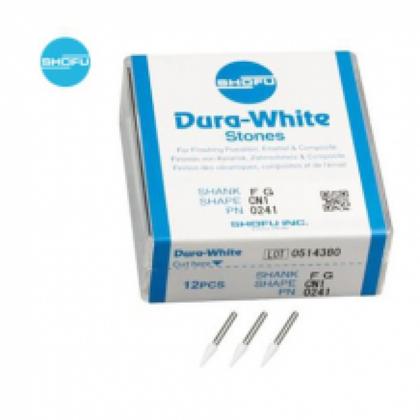 Dura-White Stones CN1 FG 0241 12 pcs