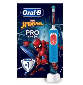 Oral B tandenborstel electrisch Spiderman (3 jaar +)