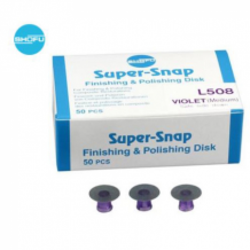 Super-Snap violet middel boven L508 50 st