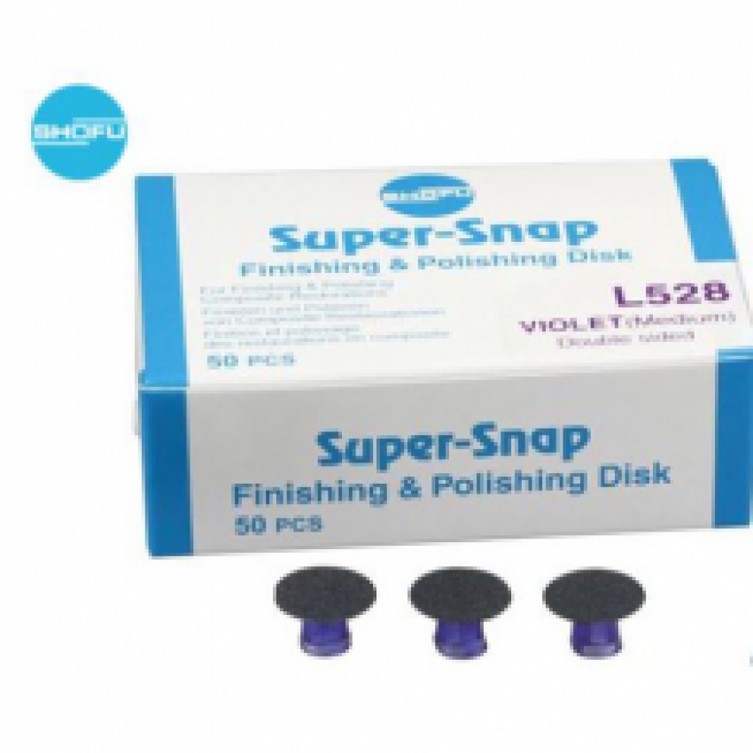 Super-Snap violet middel L528 50 st