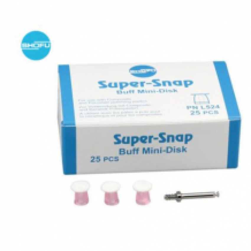 Disque de buff Super-Snap petit L524 25 pcs