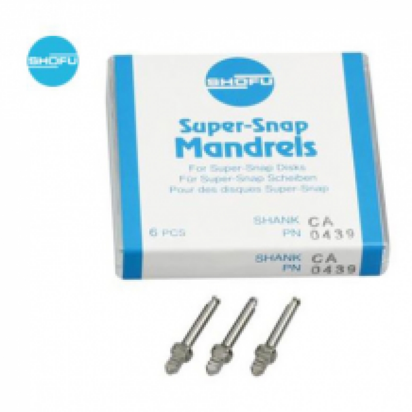 Mandrins Super-Snap RA 0439 6 pcs