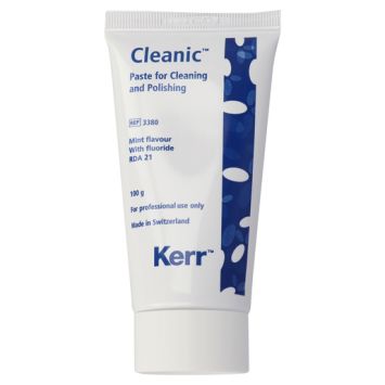 Kerr Cleanic Tube polijstpasta met fluoride - mint 100gr