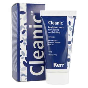Kerr Cleanic Tube polijstpasta zonder fluoride - mint 100gr