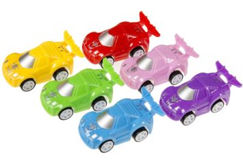 Voitures de course 6 types push-pull 48 pcs