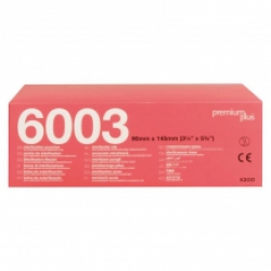 Premium Plus sterilisatiezakjes - 90 x 145mm (rood) 200 st