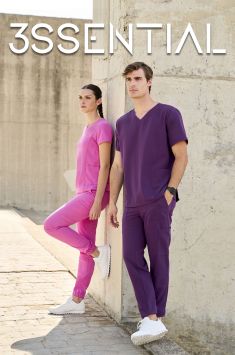 3ssential Pure Stretch Jogger Unisex nachtblauw