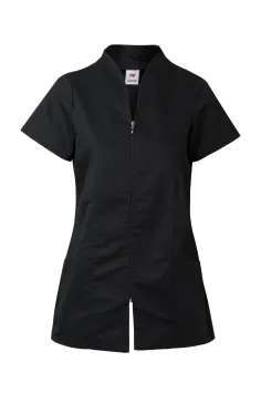 Veste zippée femme noire