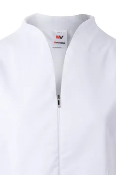 Veste zippée femme blanche