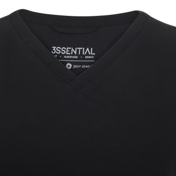 3ssential Tunique confort pour Femmes Pure Stretch noir