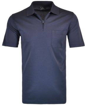 Ragman soft knit Ultimate polo Marine