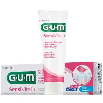 Gum Sensivital + dentifrice 75 ml