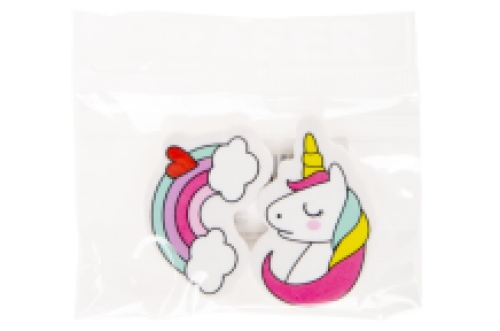 Licorne et Arc-en-Ciel gommes 36 pcs