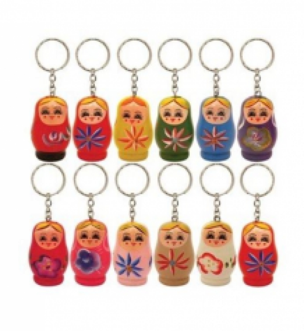 Sleutelhanger Babushka 24 st