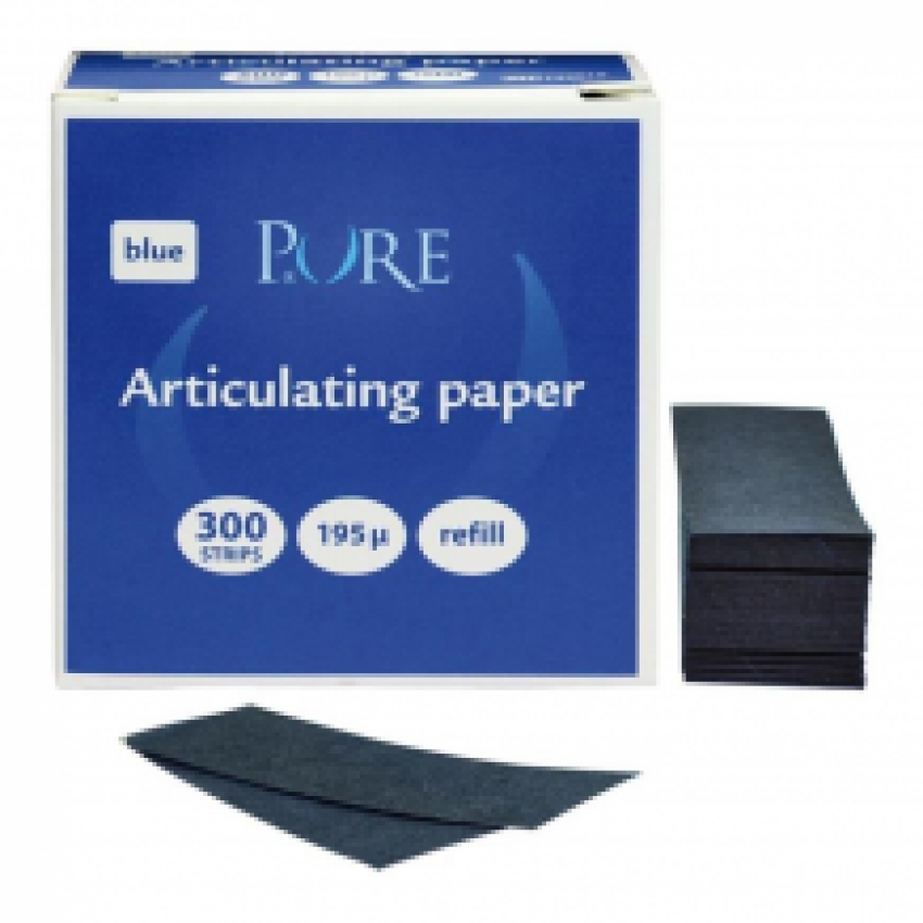 Pure Articulatiepapier bleu 195µ refill