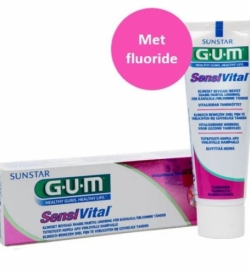 Gum SensiVital Gel Dentaire 75ml 6 pcs