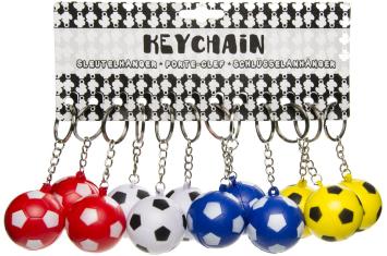 Sleutelhanger voetbal assortiment 48 st