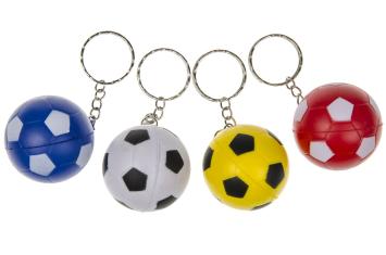 Porte-clés football assortiment  48 pcs