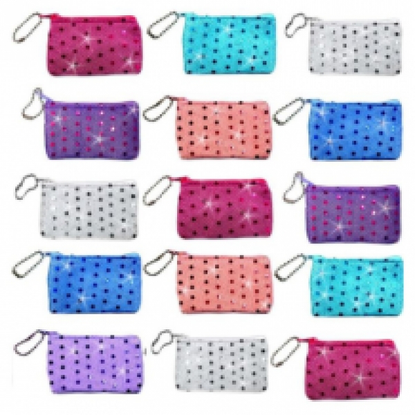 Porte -monnaie Paillettes 25 pcs