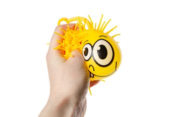 Ballons Stretchy en Squeezy Smiley, 12 pièces / présentoir