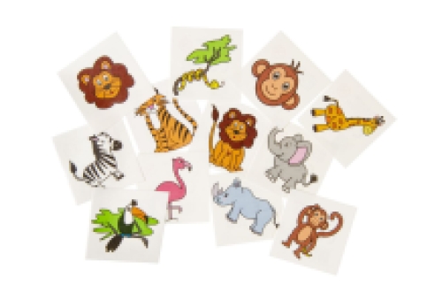 Tattoo Jungle 48 sachets de 12 pcs