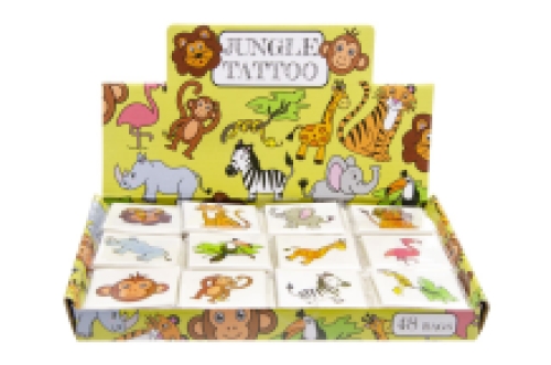 Jungle Tattoo 48 zakjes van 12 stuks