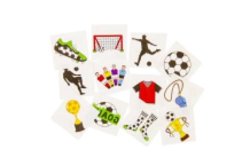 Tattoo Football 48 sachets de 12 pcs