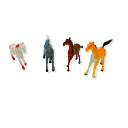 Chevaux miniatures 5 cm 10 sortes par 48 pcs