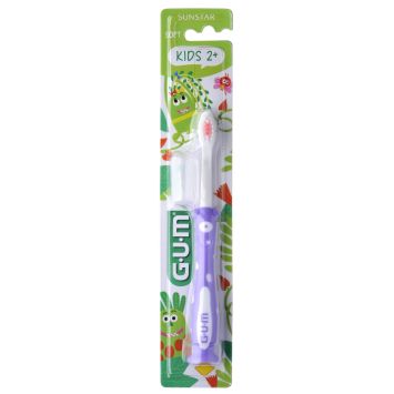 Brosse à dents GUM Kids Monster 2-6 ans par 12 pièces