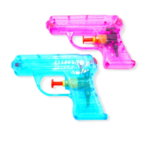 Neon Water Guns waterpistool 11 cm 6 kleuren 60st per doos