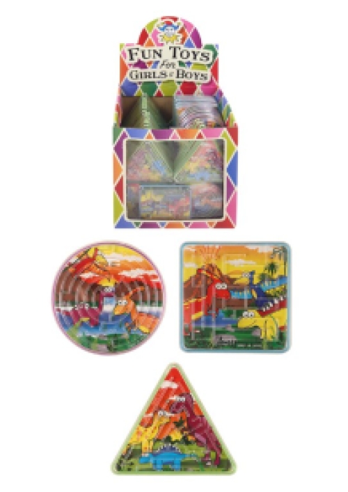 Labyrinthe dino 3 sortes 96 pcs/boite