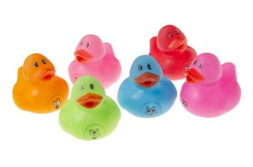 Assortiment de petits canards Emoticon Faces, 24 pcs