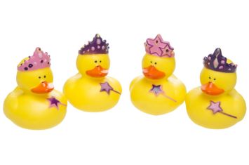 Canards de bain Princesses 24 pcs