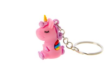 Porte-clés Licorne mignonne 48 pièces