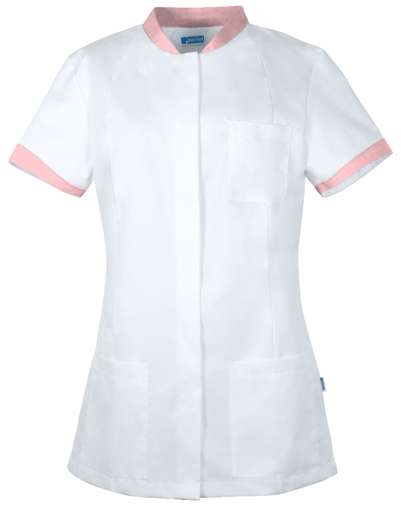 De Berkel FLEUR  veste femme   blanc/roze