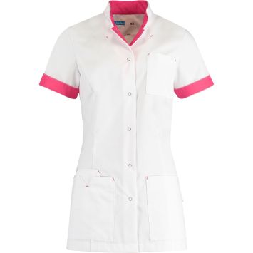 De Berkel JILL veste femme blanc/fuchsia