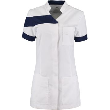 De Berkel JULIETTE veste femme blanc/marine