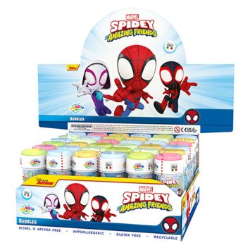 Bellenblazer Spidey & Friends 36 x 60ml in display topkwaliteit