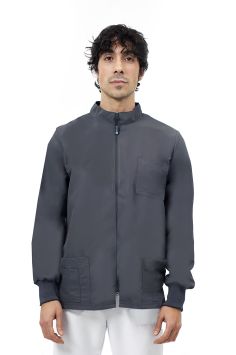 Quick Next blouson Unisex sans repassage manches longues Gray