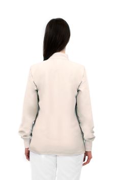 Jasje Unisex Quick Next strijkvrij lange mouwen Beige