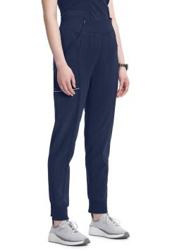 Infinity dames jogging broek Jade slim-fit stretch comfort Navy