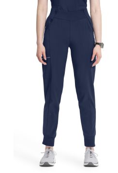 Infinity dames jogging broek Jade slim-fit stretch comfort Navy