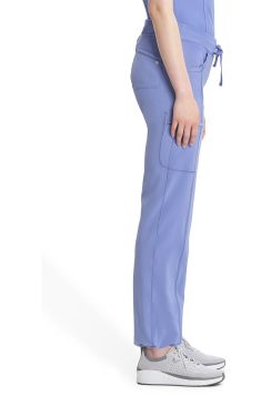 Infinity damesbroek modern fit stretch Julia Hemelsblauw 