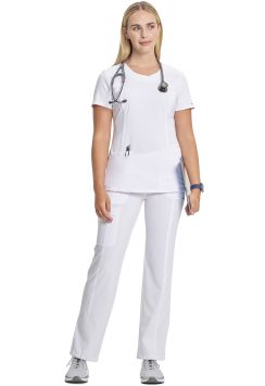 Infinity damestuniek Julia stretch comfort Wit