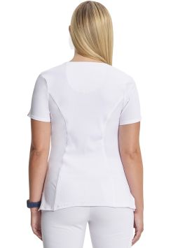 Infinity damestuniek Julia stretch comfort Wit