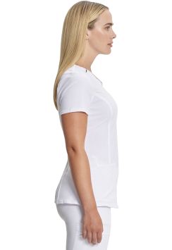 Infinity damestuniek Julia stretch comfort Wit