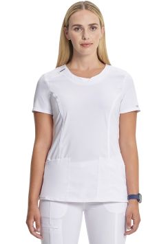 Infinity damestuniek Julia stretch comfort Wit